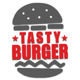 Tasty Burger logo.